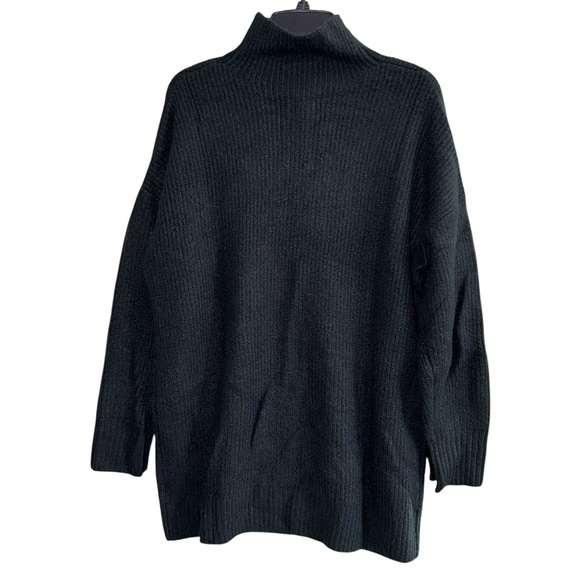 GAP Maternity Black Cowl Neck Sweater Size Large - Picture 2 of 7